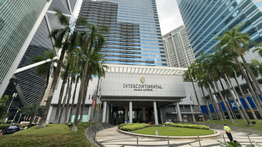 The entrance and exterior of InterContinental Kuala Lumpur, venue of PRAXIS 2026